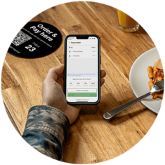 Karma order Karma order QR-code